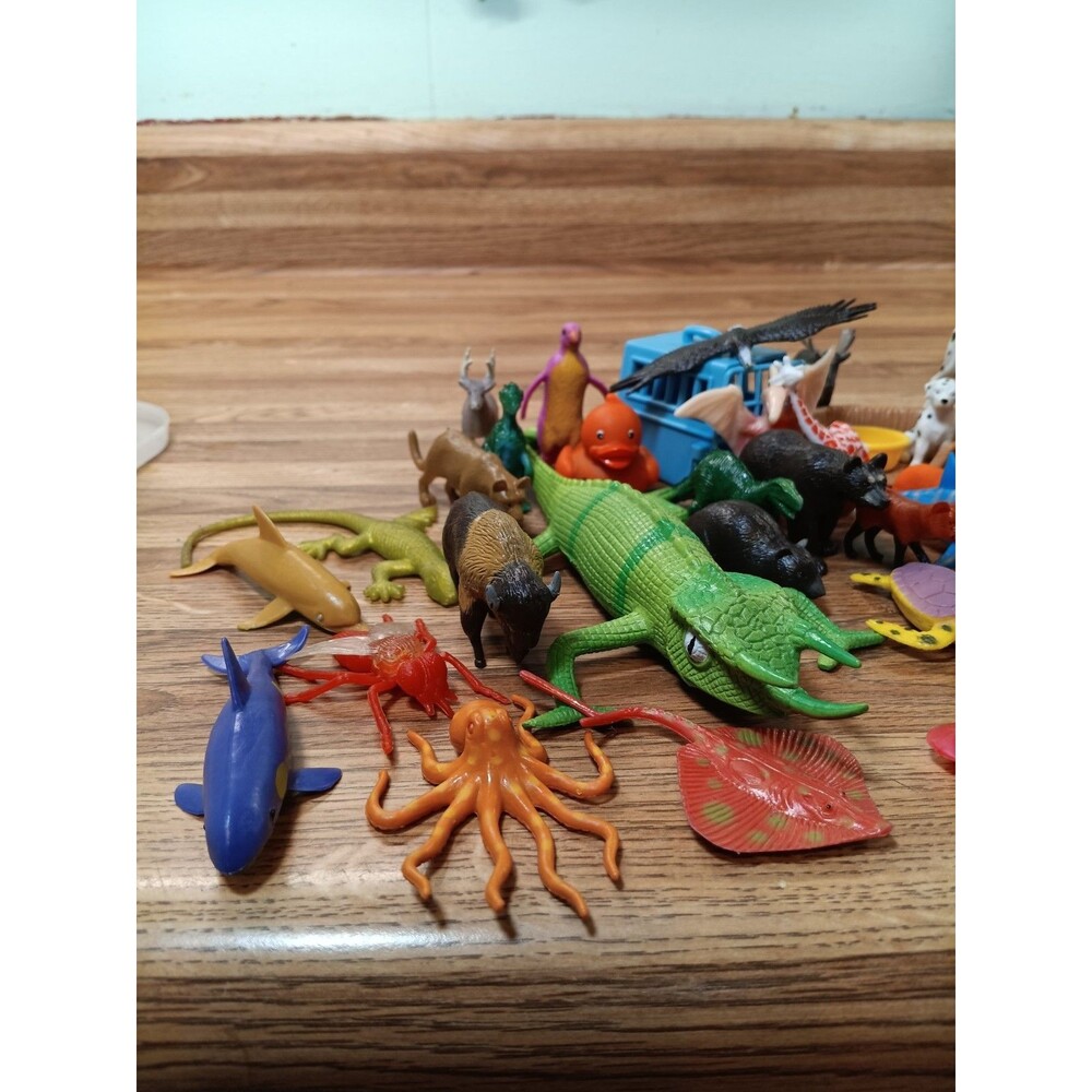 Mixed Lot Of Play Animals Minis Toys